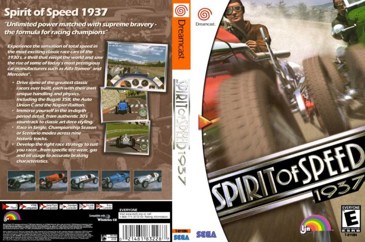 Spirit of Speed 1937 - Sega Dreamcast | VideoGameX