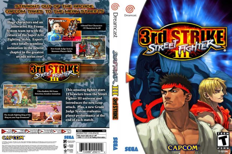 Street Fighter III: 3rd Strike - Sega Dreamcast | VideoGameX