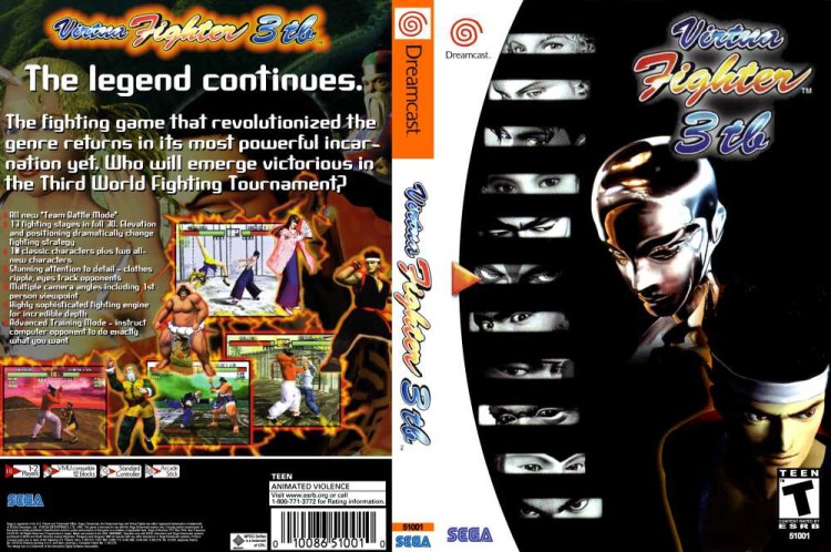 Virtua Fighter 3tb - Sega Dreamcast | VideoGameX