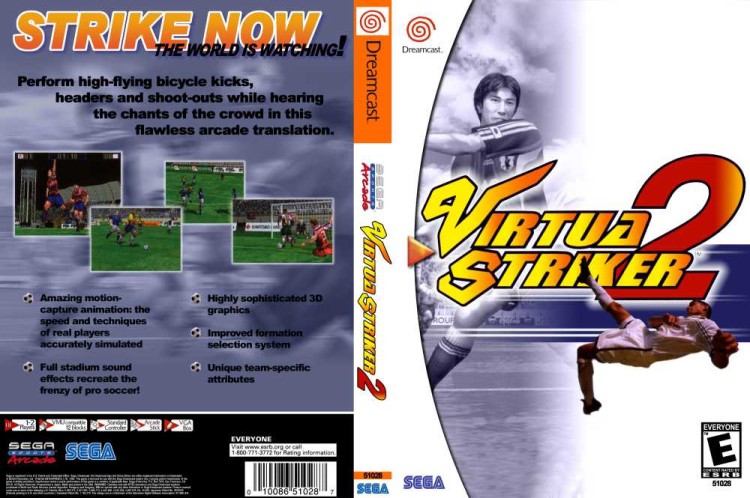 Virtua Striker 2 - Sega Dreamcast | VideoGameX