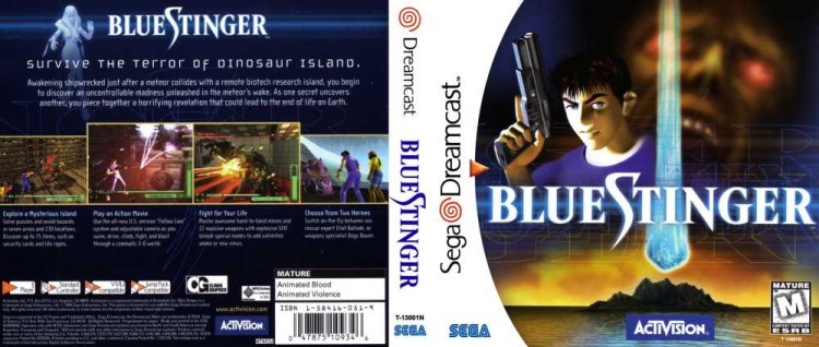 Blue Stinger - Sega Dreamcast | VideoGameX