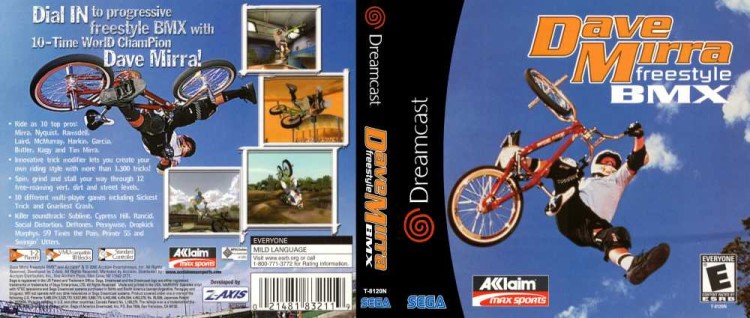 Dave Mirra Freestyle BMX - Sega Dreamcast | VideoGameX