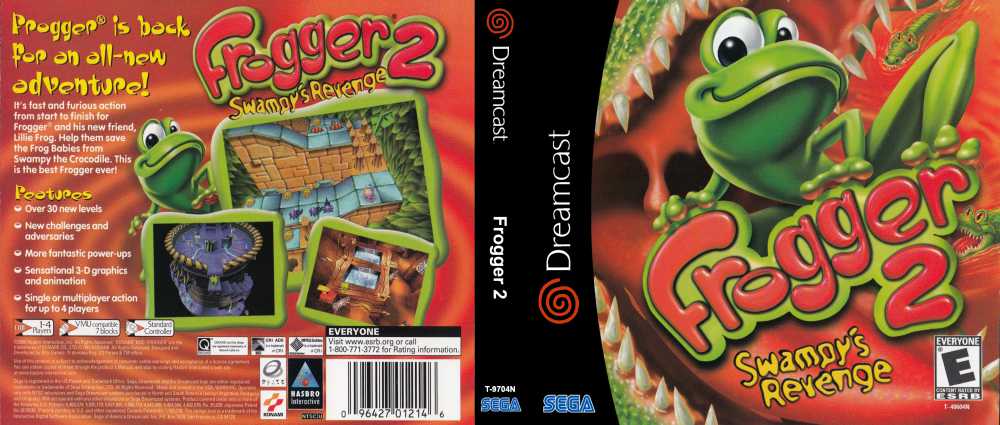 frogger 2 swampy revenge