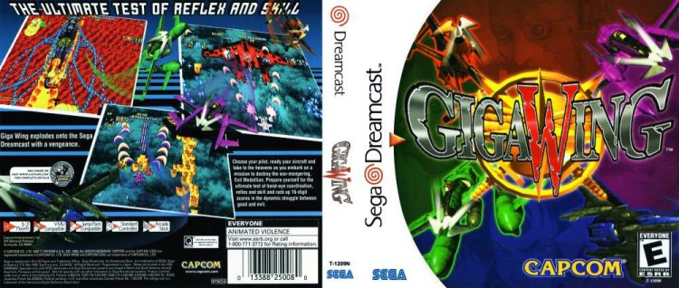 Giga Wing - Sega Dreamcast | VideoGameX
