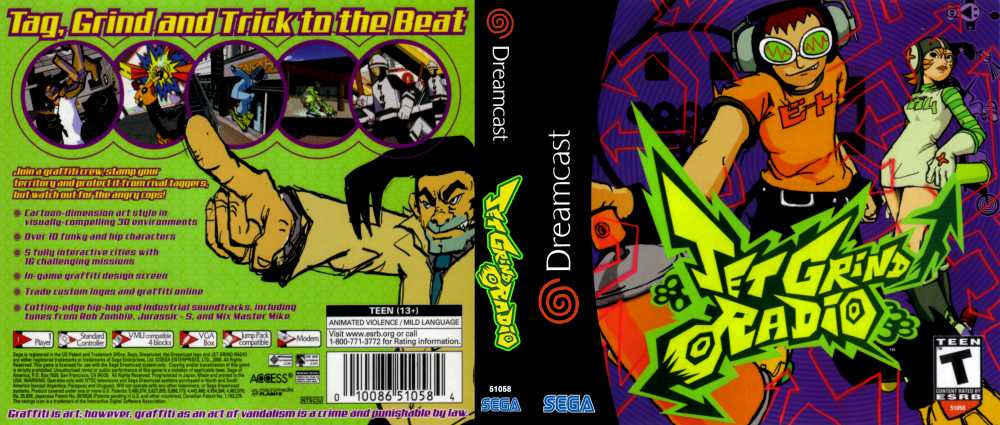 送料無料の商品 Jet Grind Radio - Sega Dreamcast | VideoGameX その他