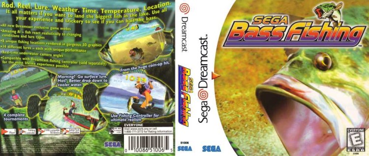 Sega Bass Fishing - Sega Dreamcast | VideoGameX