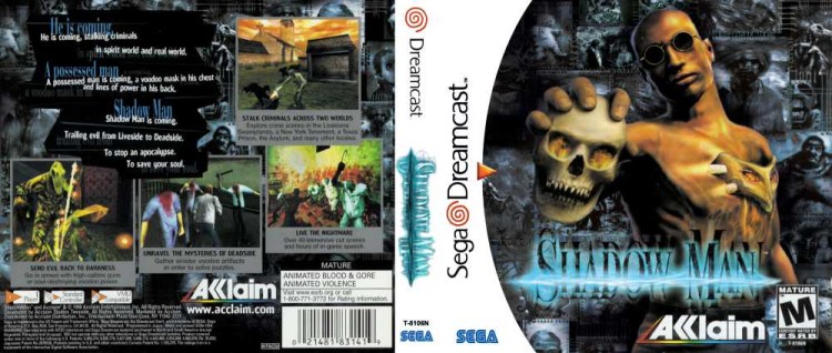 Shadow Man - Sega Dreamcast | VideoGameX