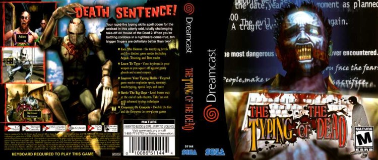 Typing of the Dead, The - Sega Dreamcast | VideoGameX