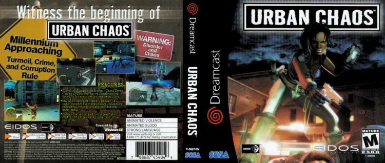 Urban Chaos - Sega Dreamcast | VideoGameX