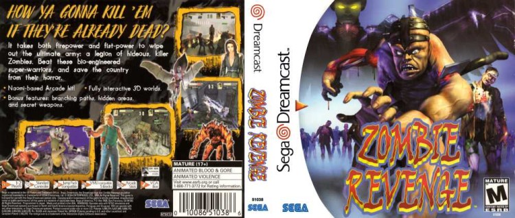 Zombie Revenge - Sega Dreamcast | VideoGameX