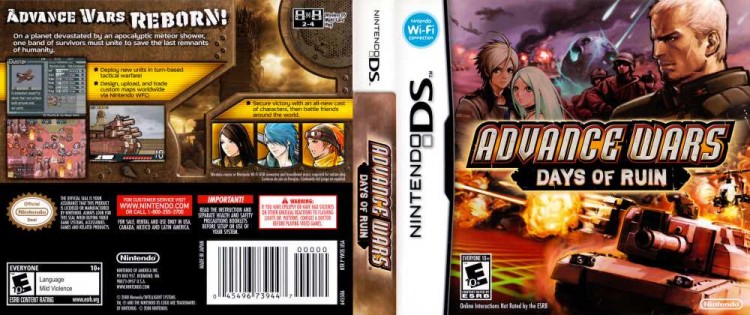 Advance Wars: Days of Ruin - Nintendo DS | VideoGameX