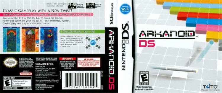 Arkanoid DS - Nintendo DS | VideoGameX