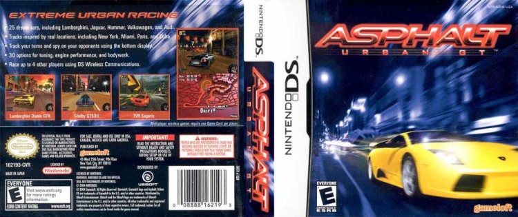 Asphalt Urban GT - Nintendo DS | VideoGameX