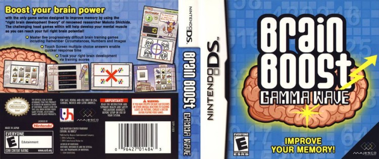 Brain Boost: Gamma Wave - Nintendo DS | VideoGameX