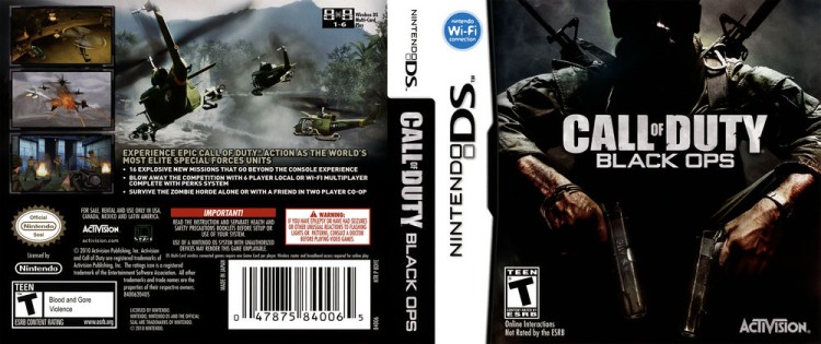 Call of Duty: Black Ops - Nintendo DS | VideoGameX