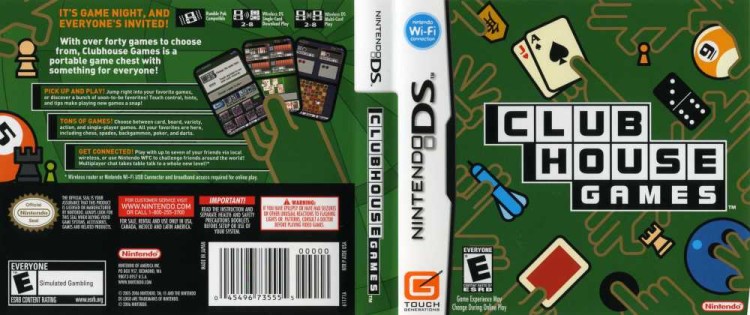 Clubhouse Games - Nintendo DS | VideoGameX