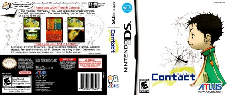 Contact - Nintendo DS | VideoGameX