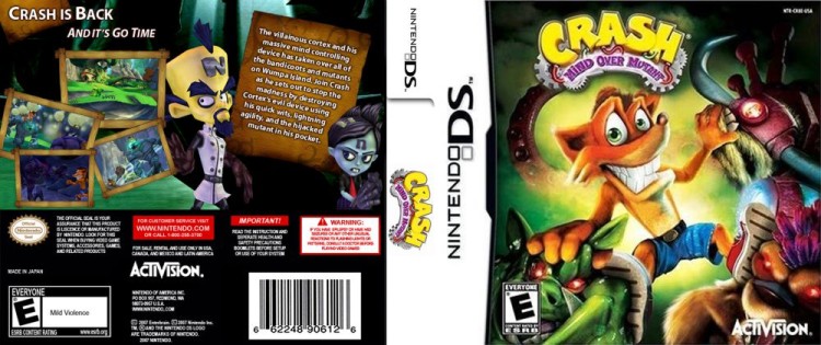 Crash: Mind Over Mutant - Nintendo DS | VideoGameX