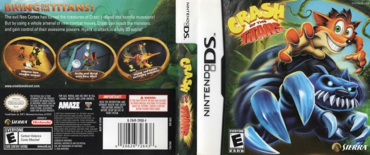 Crash of the Titans - Nintendo DS | VideoGameX