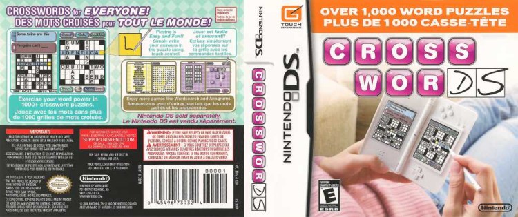 CrossworDS - Nintendo DS | VideoGameX