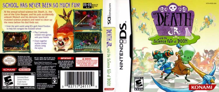 Death, Jr. and the Science Fair of Doom - Nintendo DS | VideoGameX