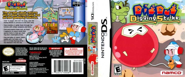 Dig Dug: Digging Strike - Nintendo DS | VideoGameX