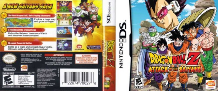 Dragon Ball Z: Attack of the Saiyans - Nintendo DS | VideoGameX