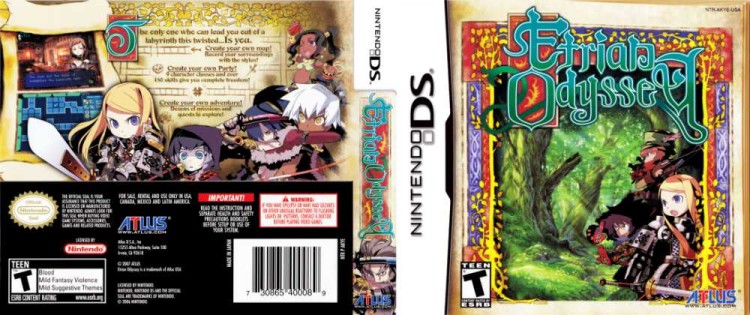 Etrian Odyssey - Nintendo DS | VideoGameX