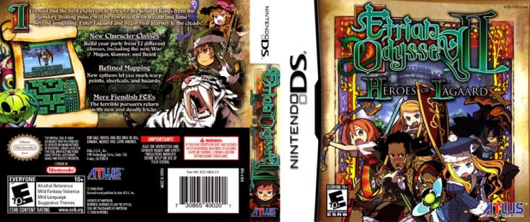 Etrian Odyssey II: Heroes of Lagaard - Nintendo DS | VideoGameX