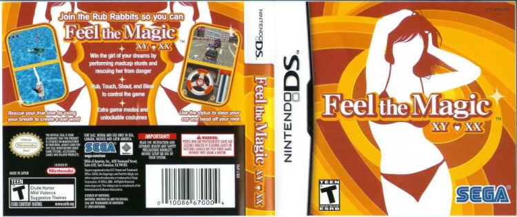 Feel the Magic: XY/XX - Nintendo DS | VideoGameX