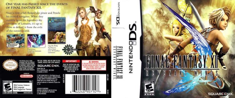 Final Fantasy XII: Revenant Wings - Nintendo DS | VideoGameX