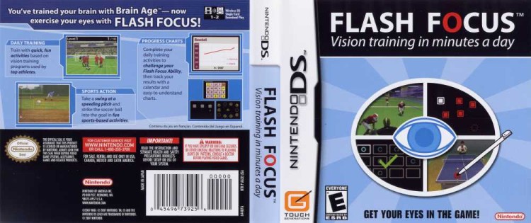 Flash Focus: Vision Training in Minutes a Day - Nintendo DS | VideoGameX