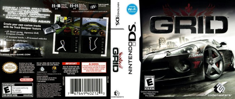 Grid - Nintendo DS | VideoGameX