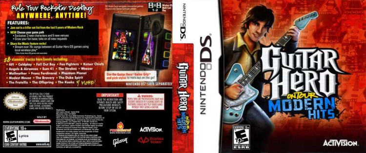 Guitar Hero: On Tour Modern Hits - Nintendo DS | VideoGameX