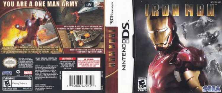 Iron Man - Nintendo DS | VideoGameX