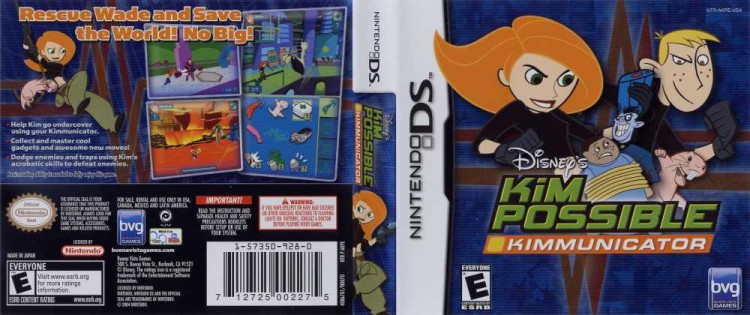 Kim Possible, Disney's: Kimmunicator - Nintendo DS | VideoGameX