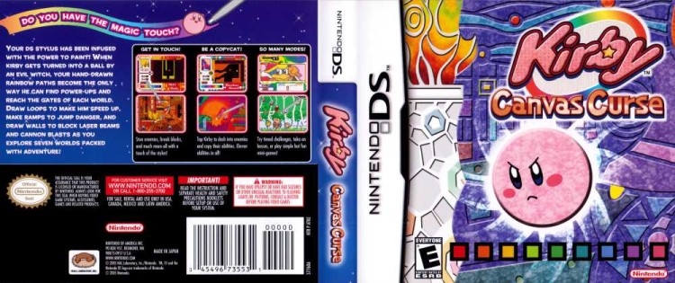 Kirby Canvas Curse - Nintendo DS | VideoGameX