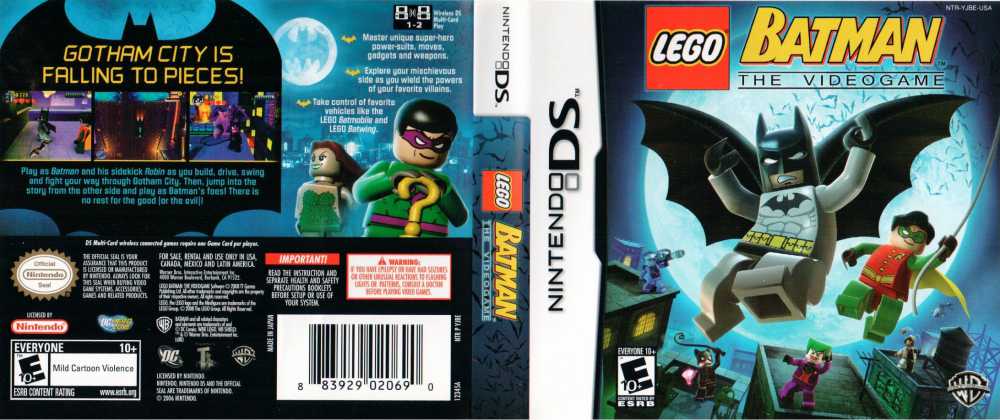 Lego Batman: The Videogame Nintendo DS Cheats