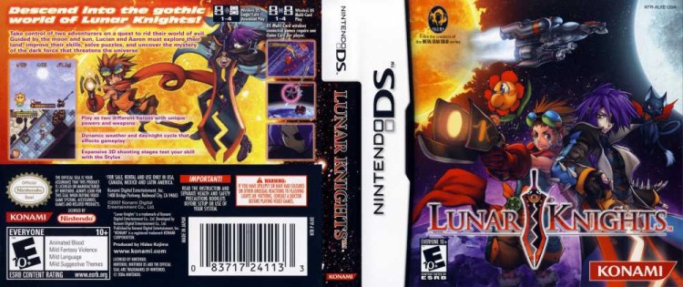 Lunar Knights - Nintendo DS | VideoGameX