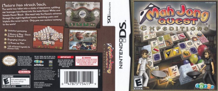 Mah Jong Quest: Expeditions - Nintendo DS | VideoGameX