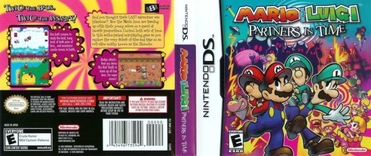 Mario & Luigi: Partners in Time - Nintendo DS | VideoGameX