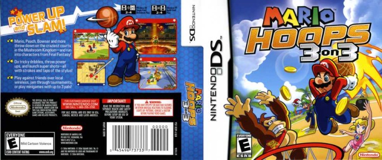 Mario Hoops 3 on 3 - Nintendo DS | VideoGameX