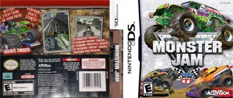 Monster Jam - Nintendo DS | VideoGameX