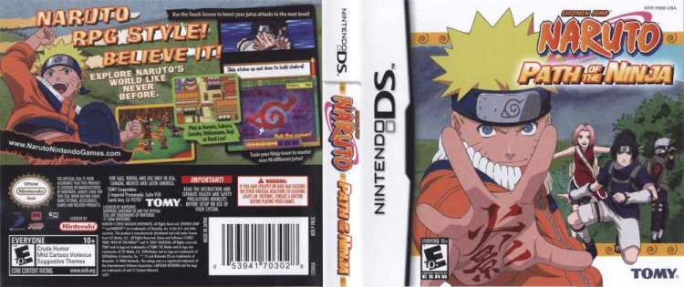 Naruto: Path of the Ninja - Nintendo DS | VideoGameX