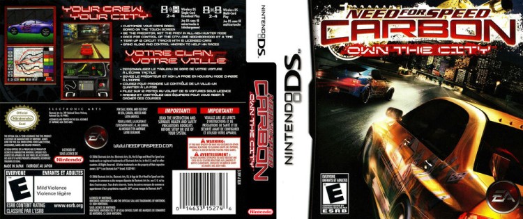 Need for Speed Carbon: Own the City - Nintendo DS | VideoGameX