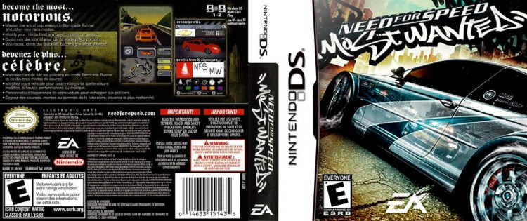Need for Speed: Most Wanted - Nintendo DS | VideoGameX