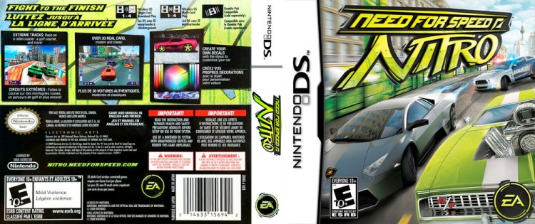 Need for Speed: Nitro - Nintendo DS | VideoGameX