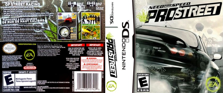 Need for Speed: ProStreet - Nintendo DS | VideoGameX