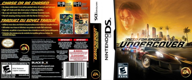 Need for Speed: Undercover - Nintendo DS | VideoGameX