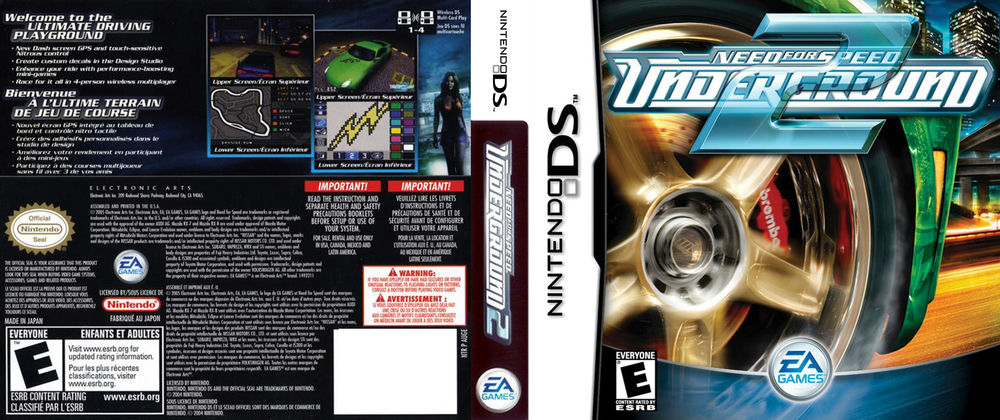 Need for Speed Underground 2 DS Game